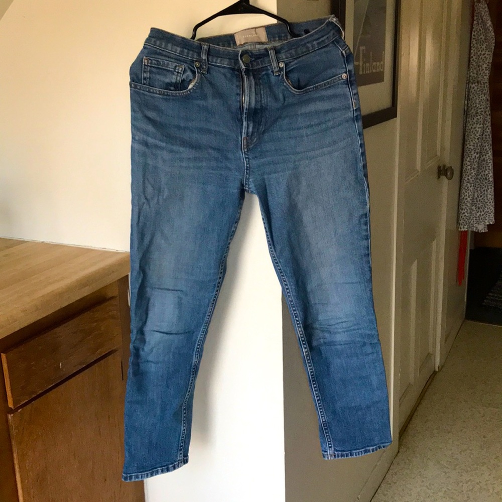 Everlane | The Original Cheeky Jean | Faded Indigo